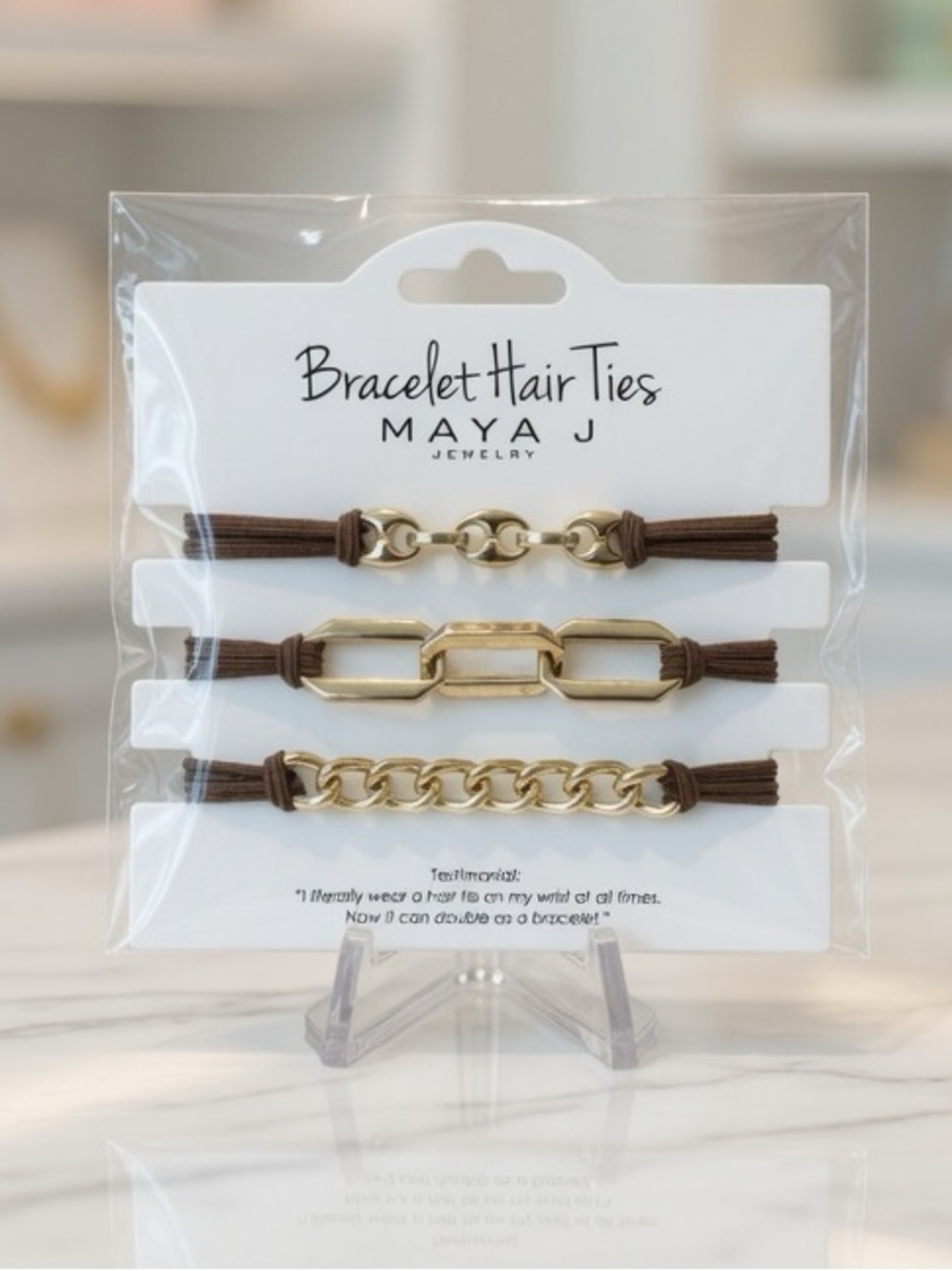Bracelet Hair Ties-New